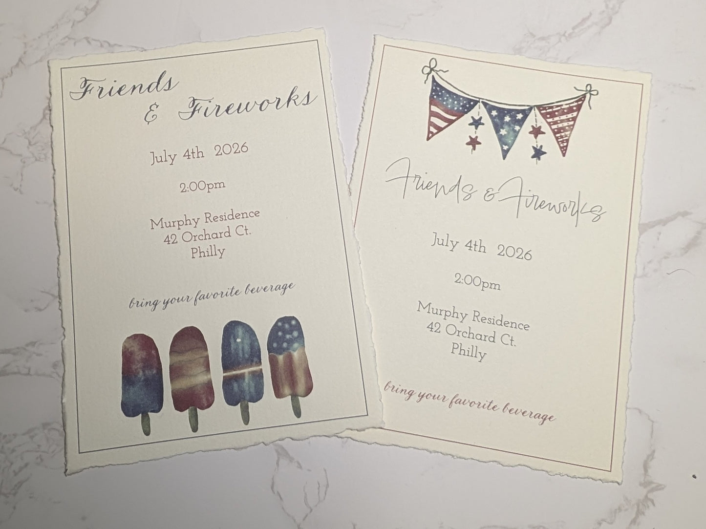 4th of July | Invitation Suite | A7 (5x7)