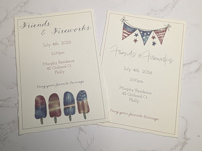 4th of July | Invitation Suite | A7 (5x7)