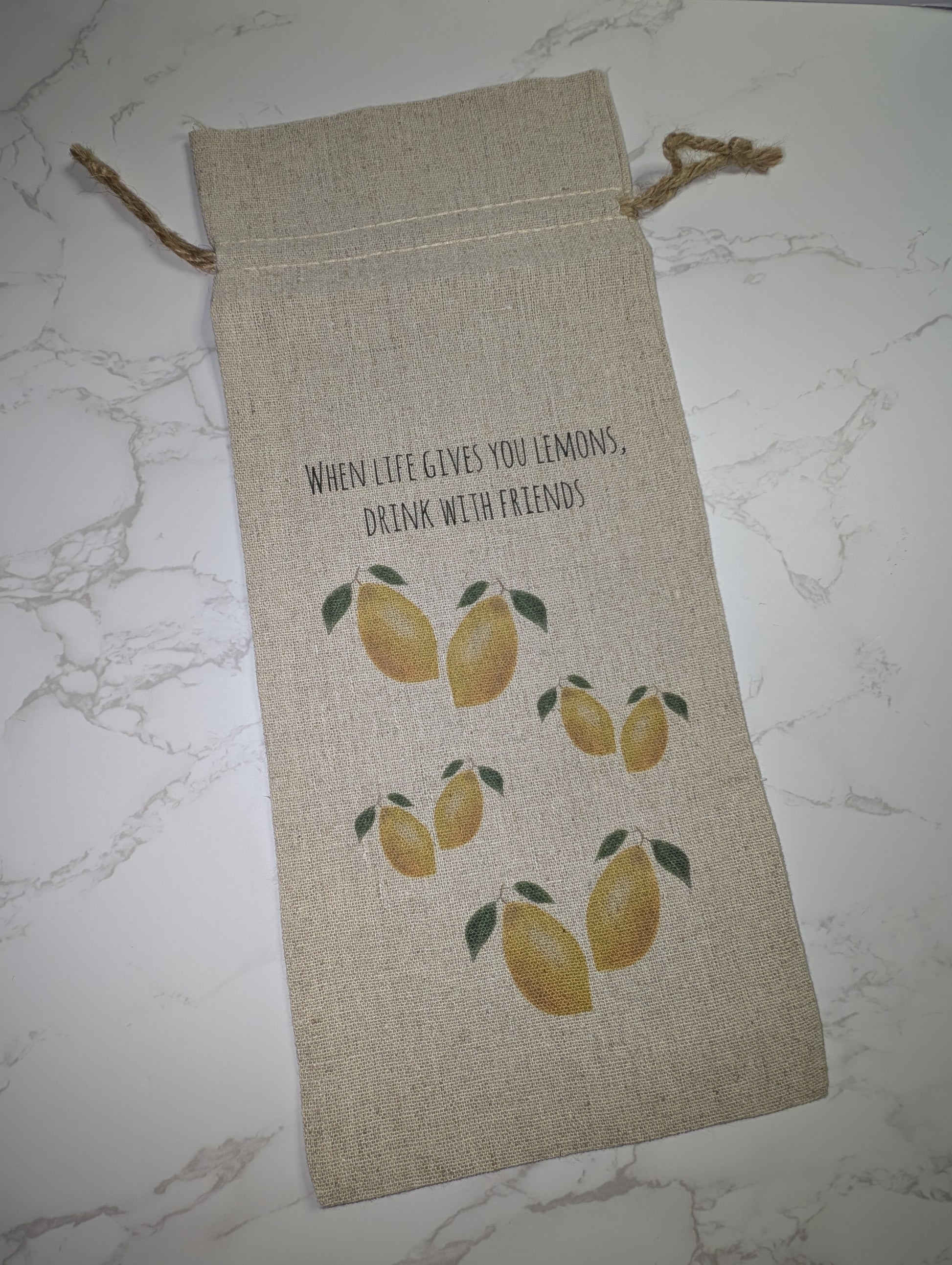 Wine Bag - Linen
