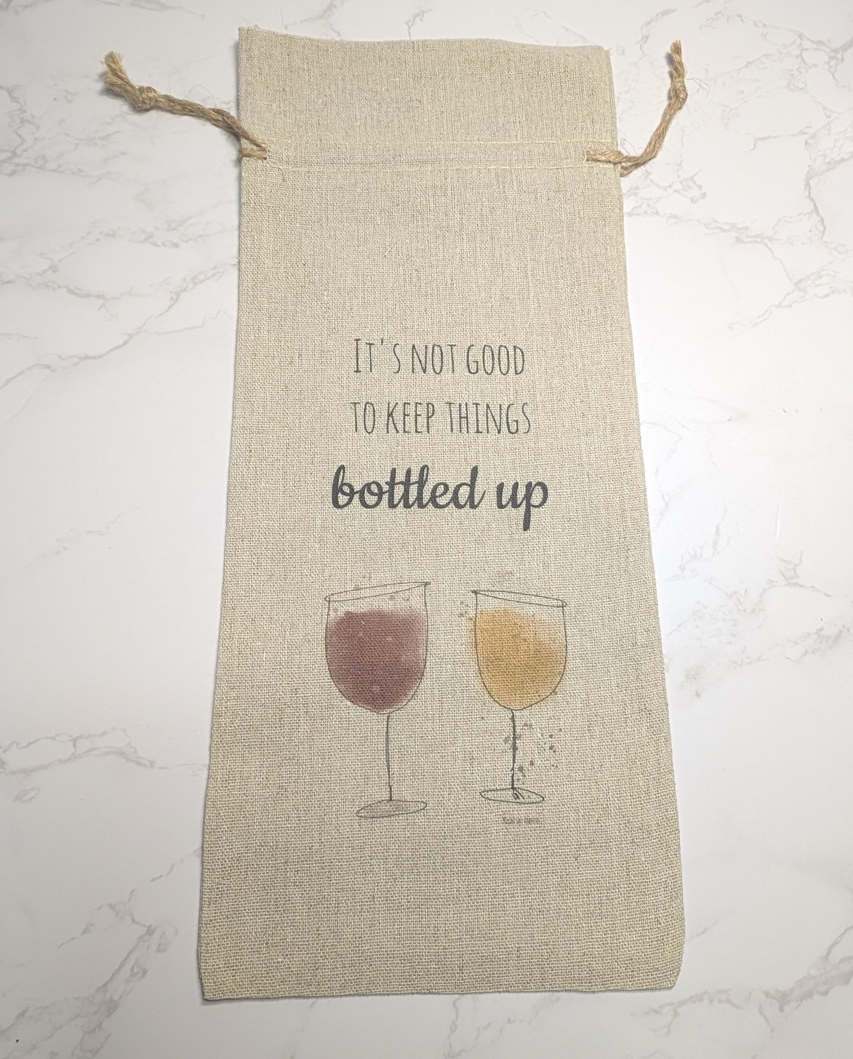 Wine Bag - Linen