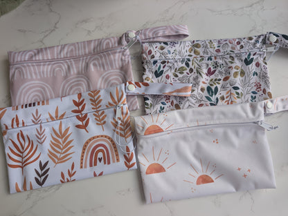 Wet Dry Bag | Zipper Pouch | Button Clasp