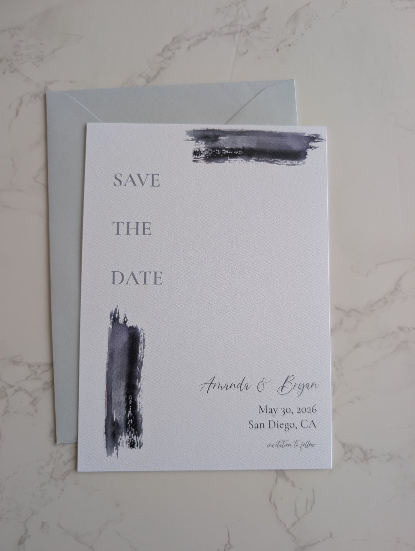 Save the Date | Paint Suite | Wedding Watercolor