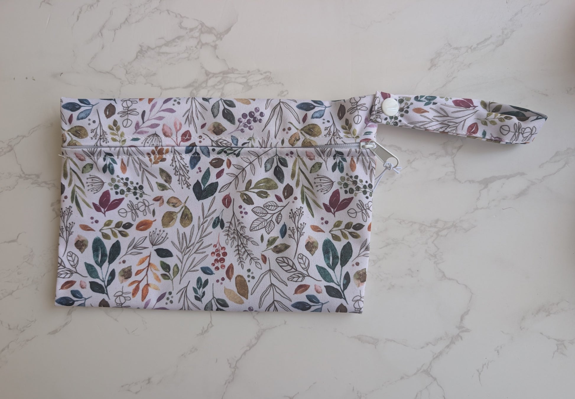 Wet Dry Bag | Zipper Pouch | Button Clasp