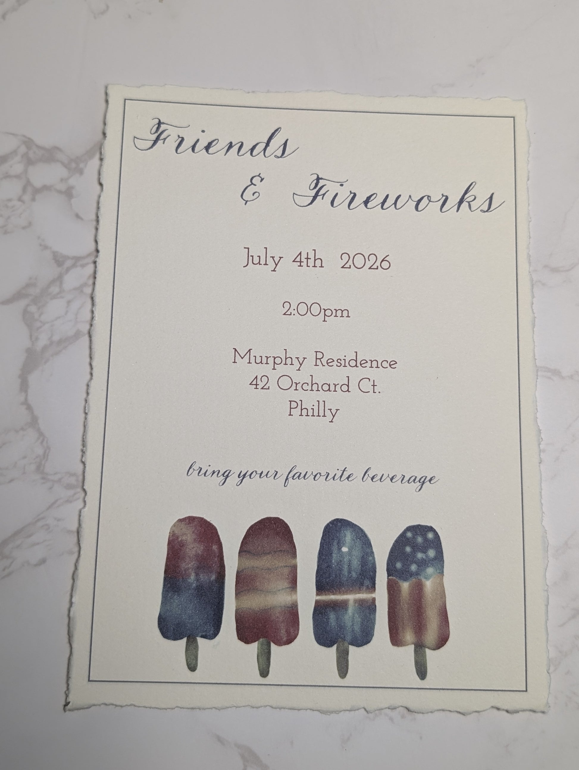 4th of July | Invitation Suite | A7 (5x7)