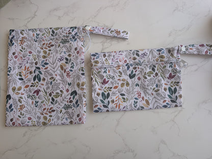 Wet Dry Bag | Zipper Pouch | Button Clasp