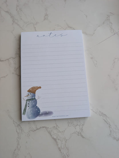 Notepad, Christmas, Winter, Holiday, 50 sheets