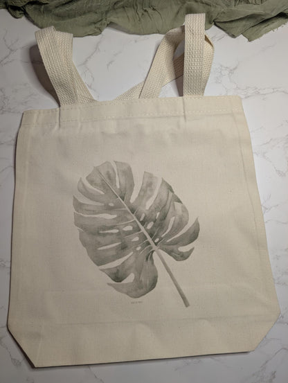 Canvas Tote Bag | 13.5" square