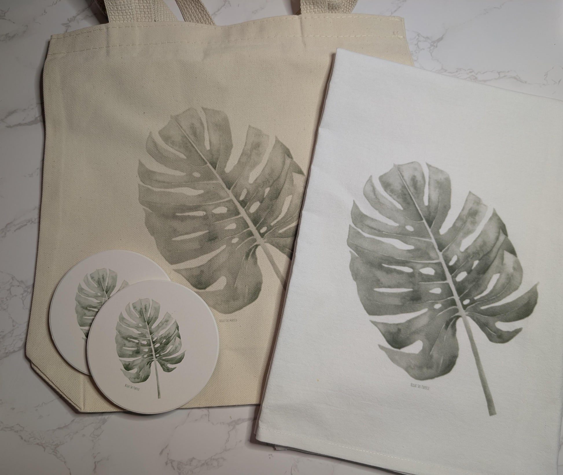Canvas Tote Bag | 13.5" square