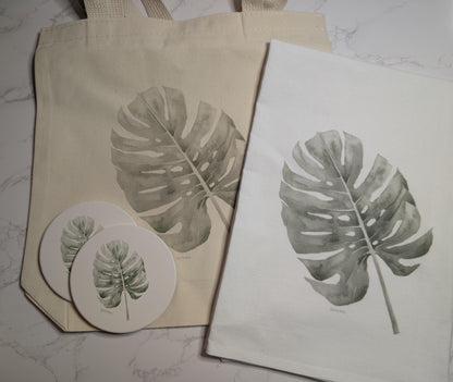 Canvas Tote Bag | 13.5" square